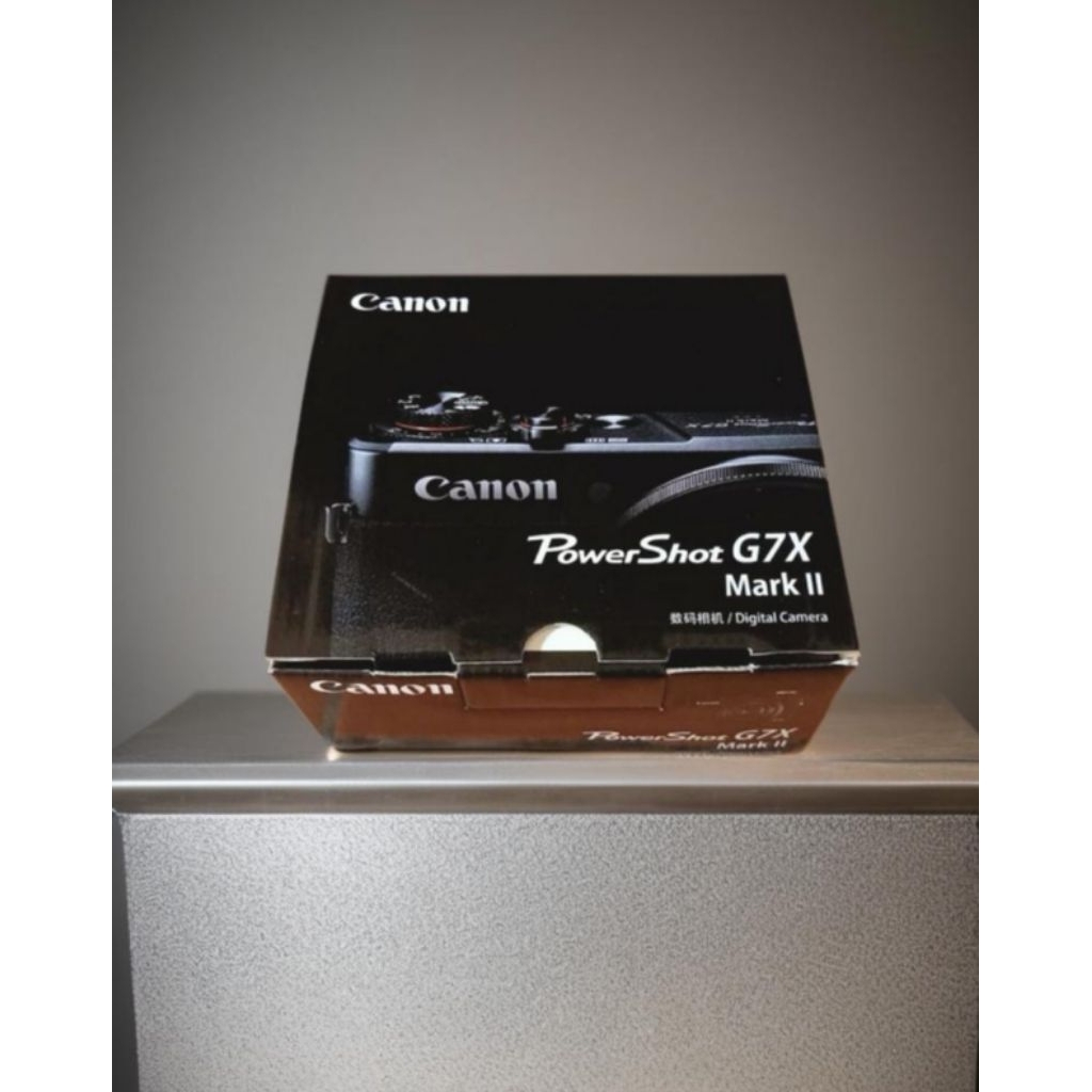 DUS Camera Canon G7X MARK II / Box untuk kamera second Canon G7X Mark II