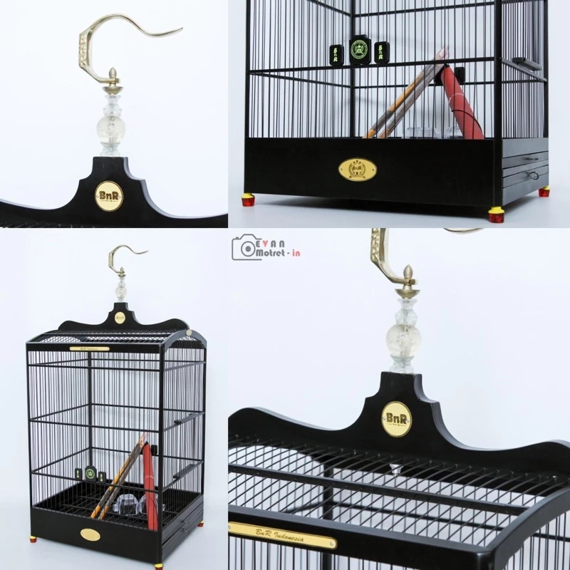 SANGKAR KANDANG BNR KOTAK BLACK DOF NO 2