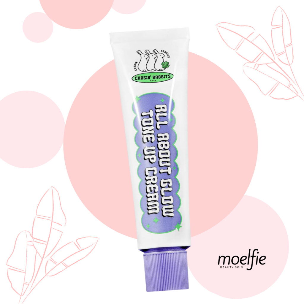 [READY STOCK] CHASIN' RABBITS ALL ABOUT GLOW TONE-UP CREAM NATURAL MAKEUP BASE 50ml