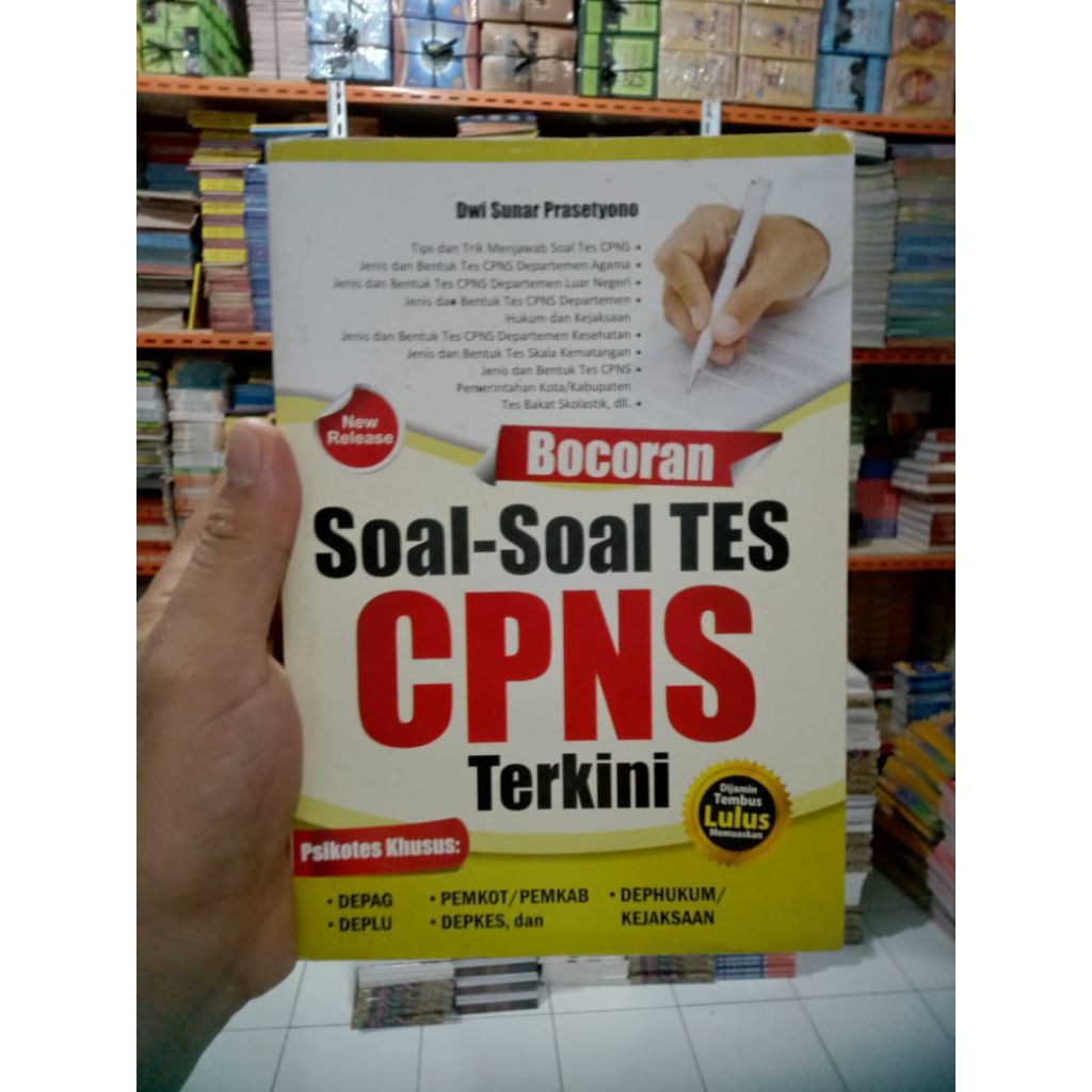BUKU BOCORAN SOAL-SOAL TES CPNS TERKINI