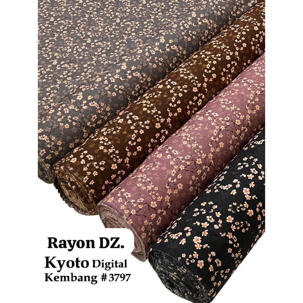 ( 0.5" Meter ) _Kain Katun Rayon Viscose Premium/Kain Rayon Premium/Kain Katun Rayon viscose Premium