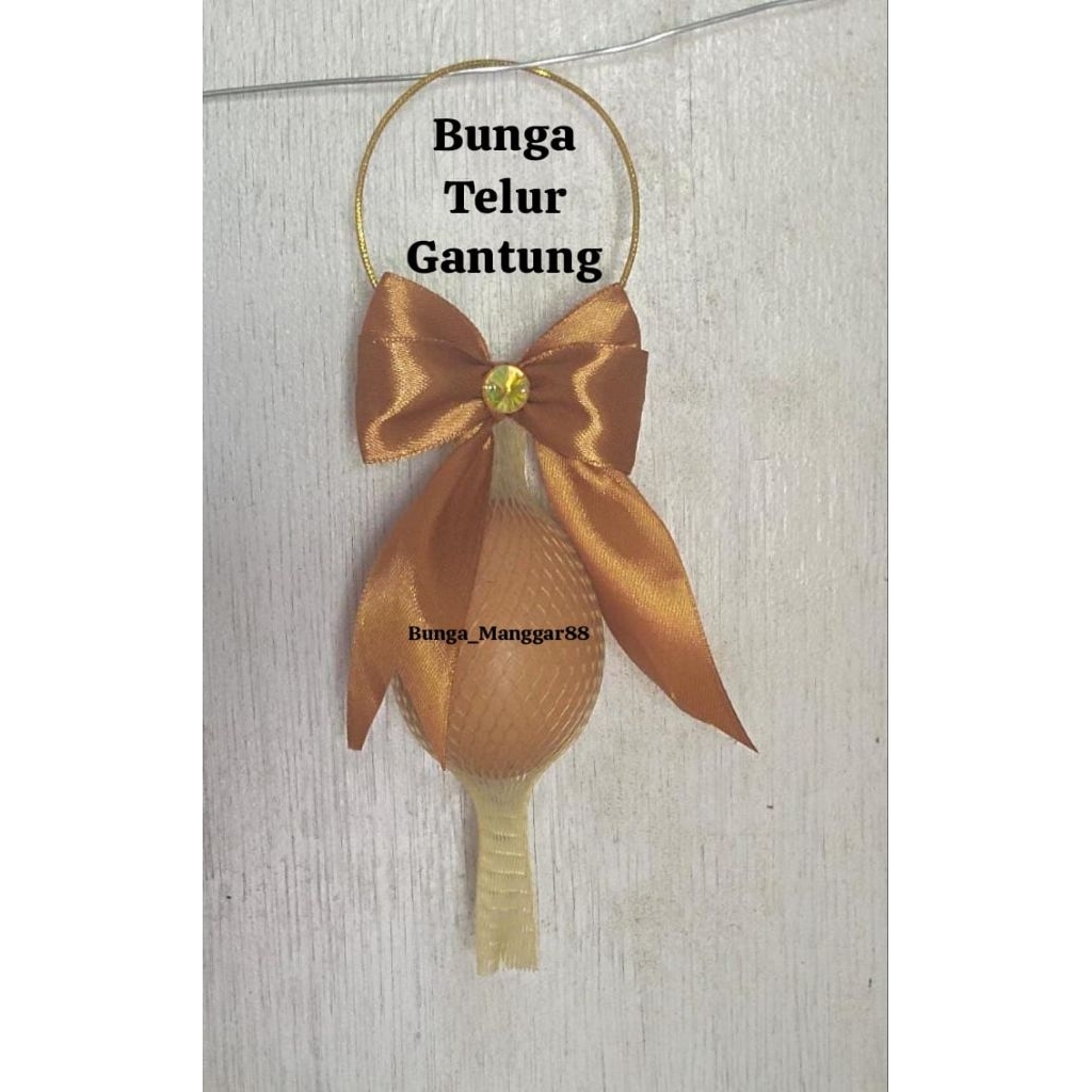 Bunga Telur Gantung / Bunga Telur Aqiqah