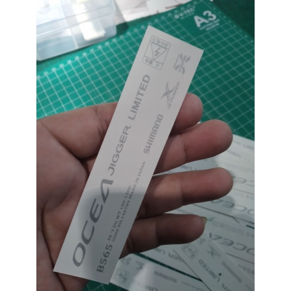 decal ocea jigger limited water slide