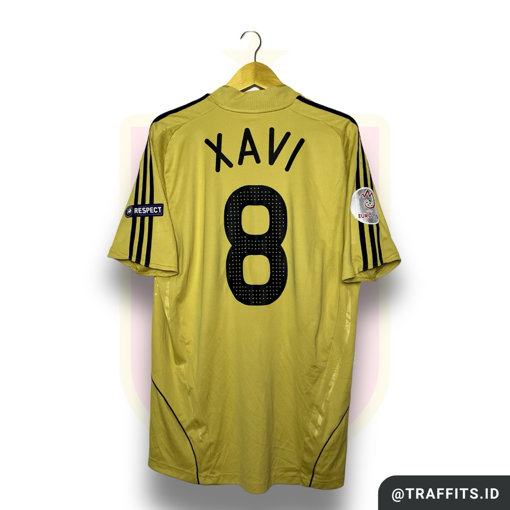 Jersey Spain Away 2008 Xavi Hernandez Original Size L