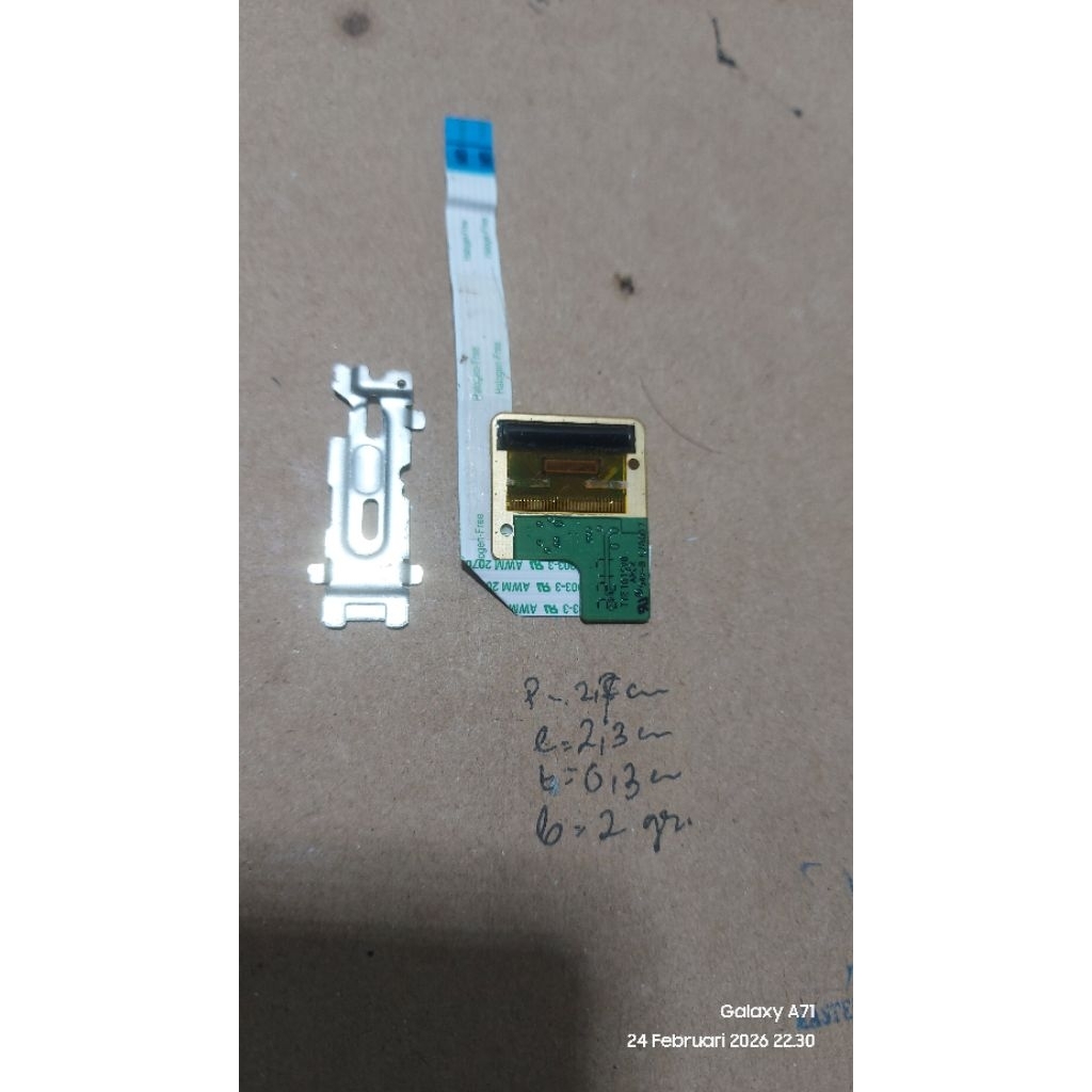 Board PCB Fingerprint Reader HP Elitebook 840 G3 Bekas copotan Original Tested Normal
