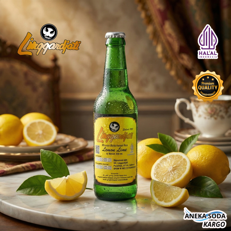 Limun Linggardjati Lemon Lime 330ml Halal Termurah