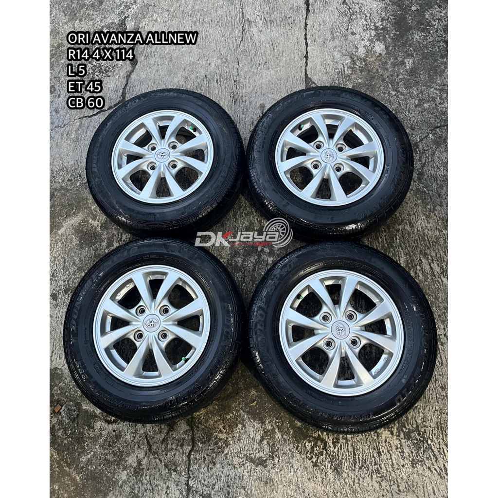 VELG ORI AVANZA ALLNEW R14 4 X 114 + BAN 185/70/14