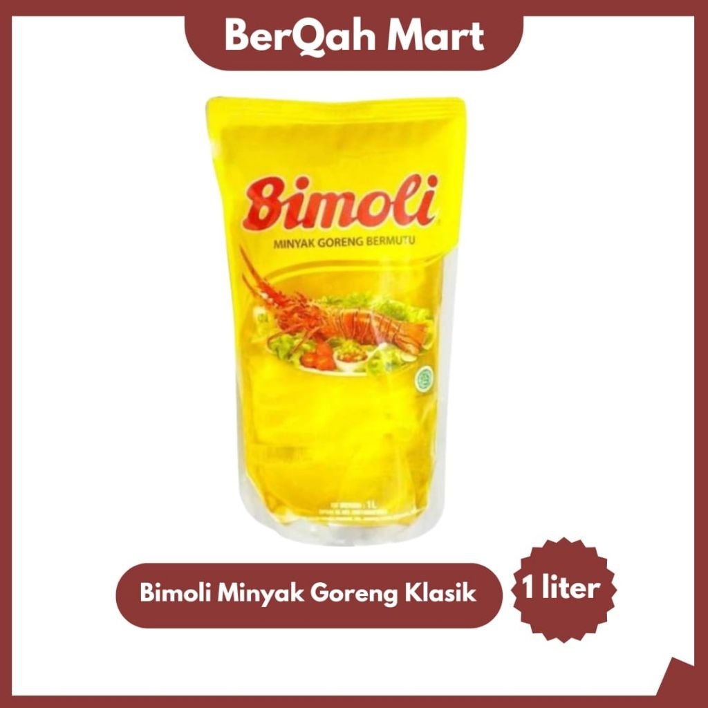 Minyak Goreng Bimoli 1 Liter Kemasan Pouch