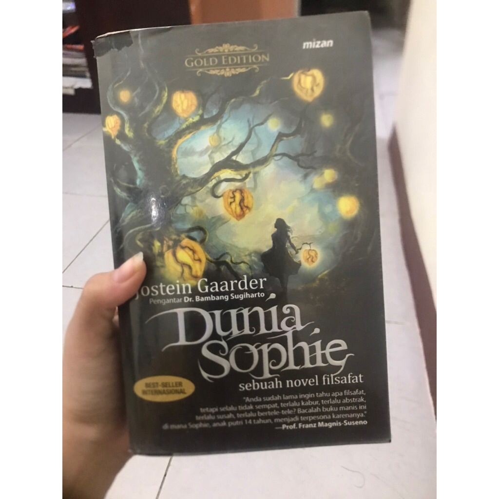 Dunia Sophie Gold Edition - Jostein Gaarder (Novel Preloved)
