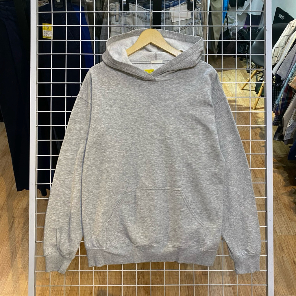Gu Basic Grey Hoodie