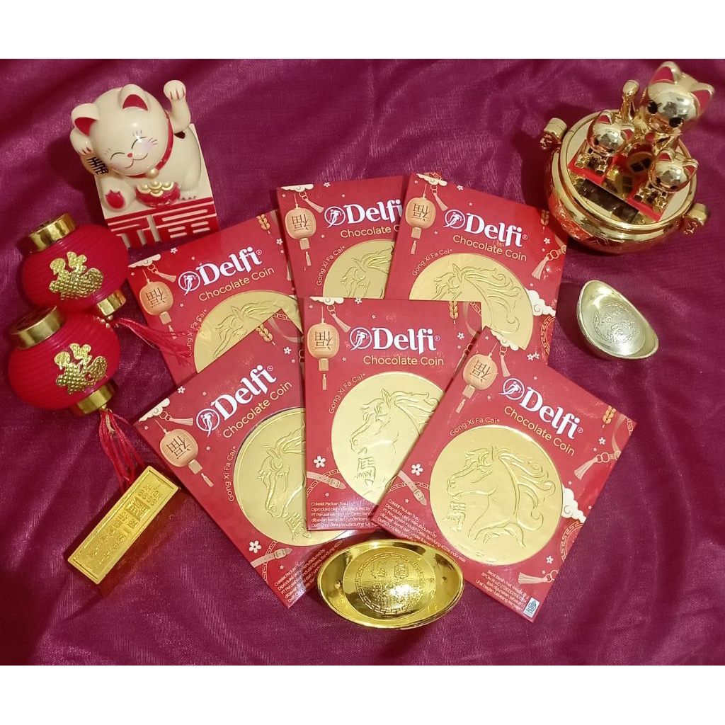 Coklat Delfi | CNY Hampers | CNY Chocolate | Coklat Shio | Coklat Imlek | Imlek