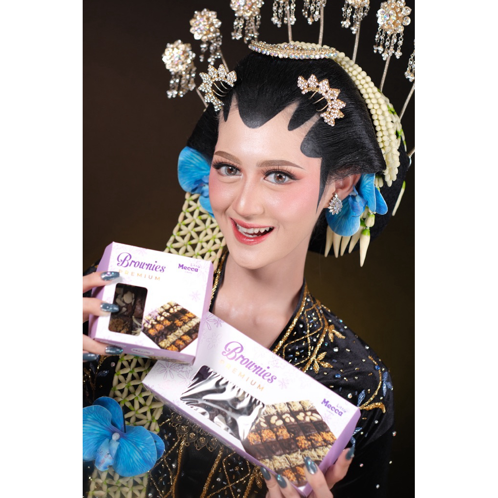 Fudgy brownies panggang super nyoklat