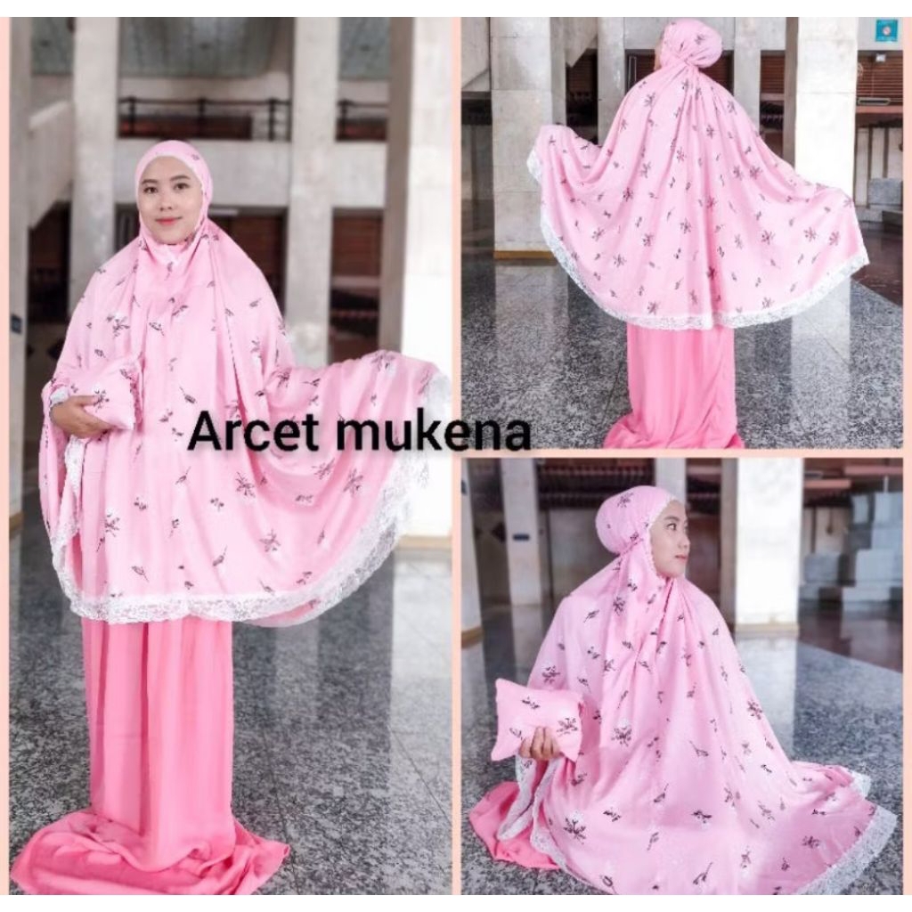 Mukena Rayon / Mukena Dewasa / Mukena Rayon Premium