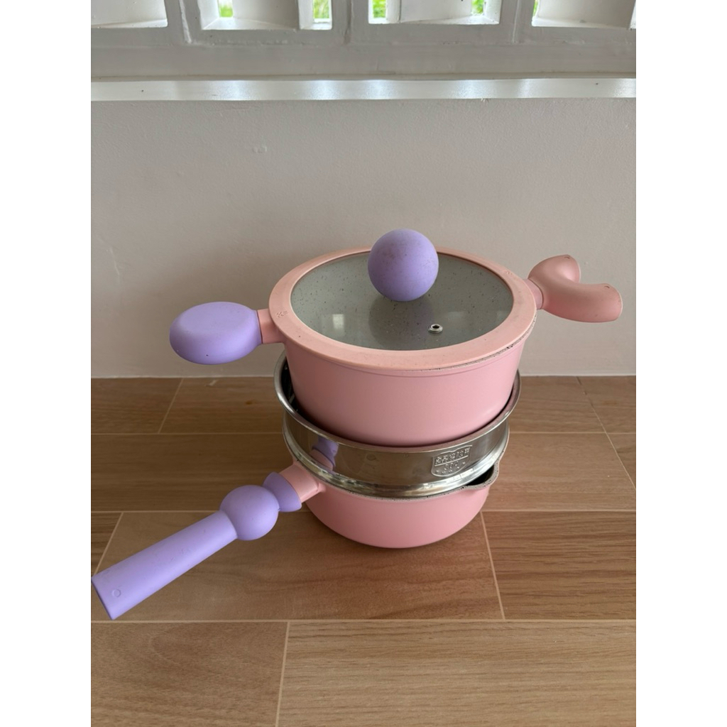 PRELOVED SET PANCI MPASI AUXUE(new)bukan tipis