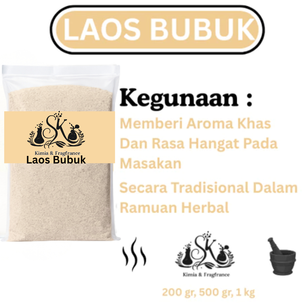 Laos Bubuk / Laos Bubuk Tanpa Campuran