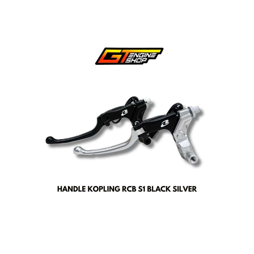 HANDLE KIRI RCB S1 - KOPLING HANDEL BLACK SILVER