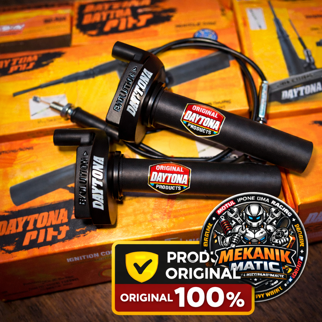 Gas Spontan Daytona Original 100% – Gas Tarik Cepat Racing – Universal Beat FI Vario Mio Nmax