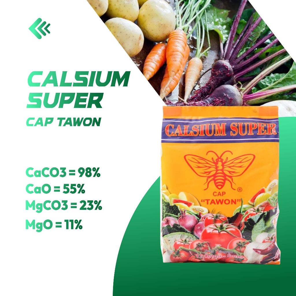PUPUK CALSIUM SUPER CAP TAWON 1 KG