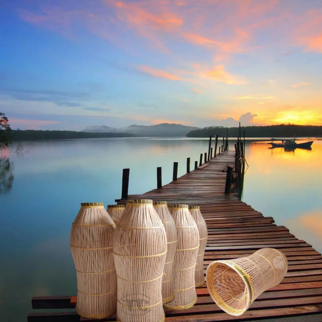 Bubu Ikan Bambu /Perangkap Ikan