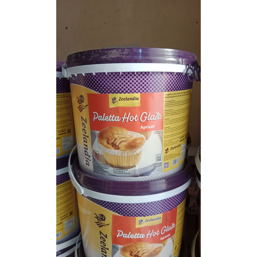 paletta hot glaze apricot 5 kg / pail