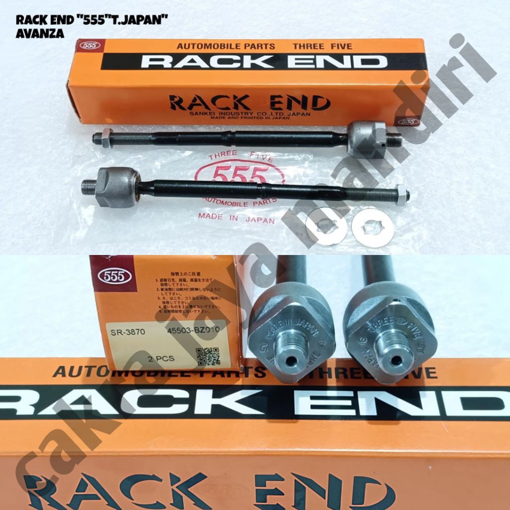 rack end "555"T.japan" avanza original