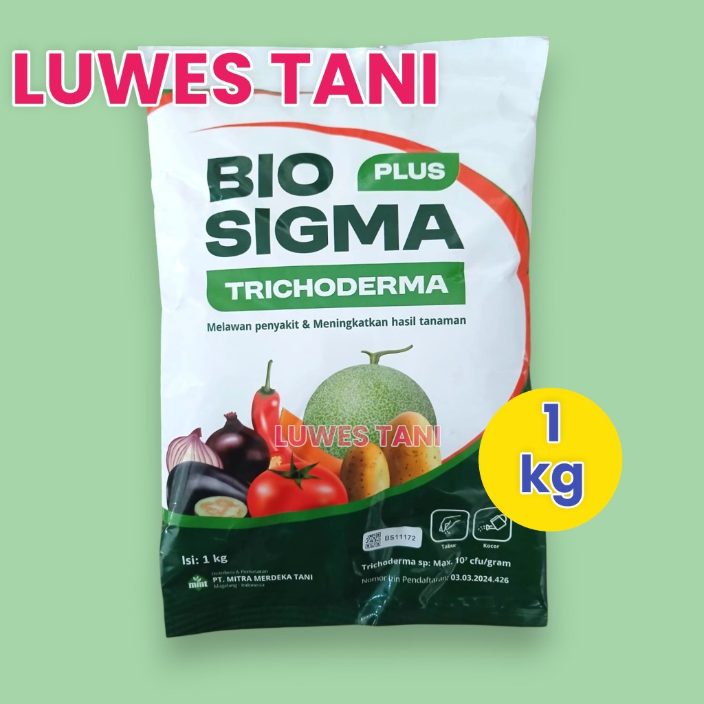 biosigma plus trichoderma 1kg pupuk bio sigma trichoderma