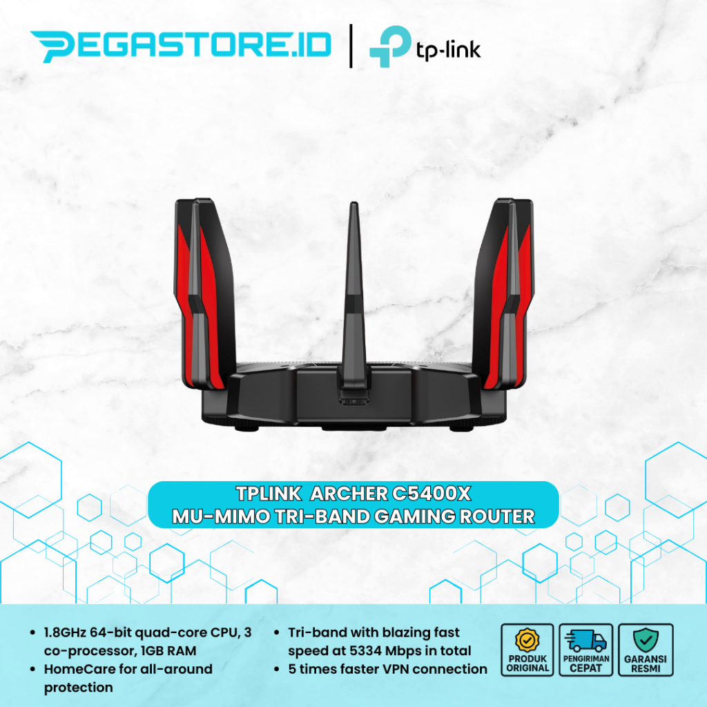 TP-LINK Archer C5400X MU-MIMO Tri-Band Gaming Router