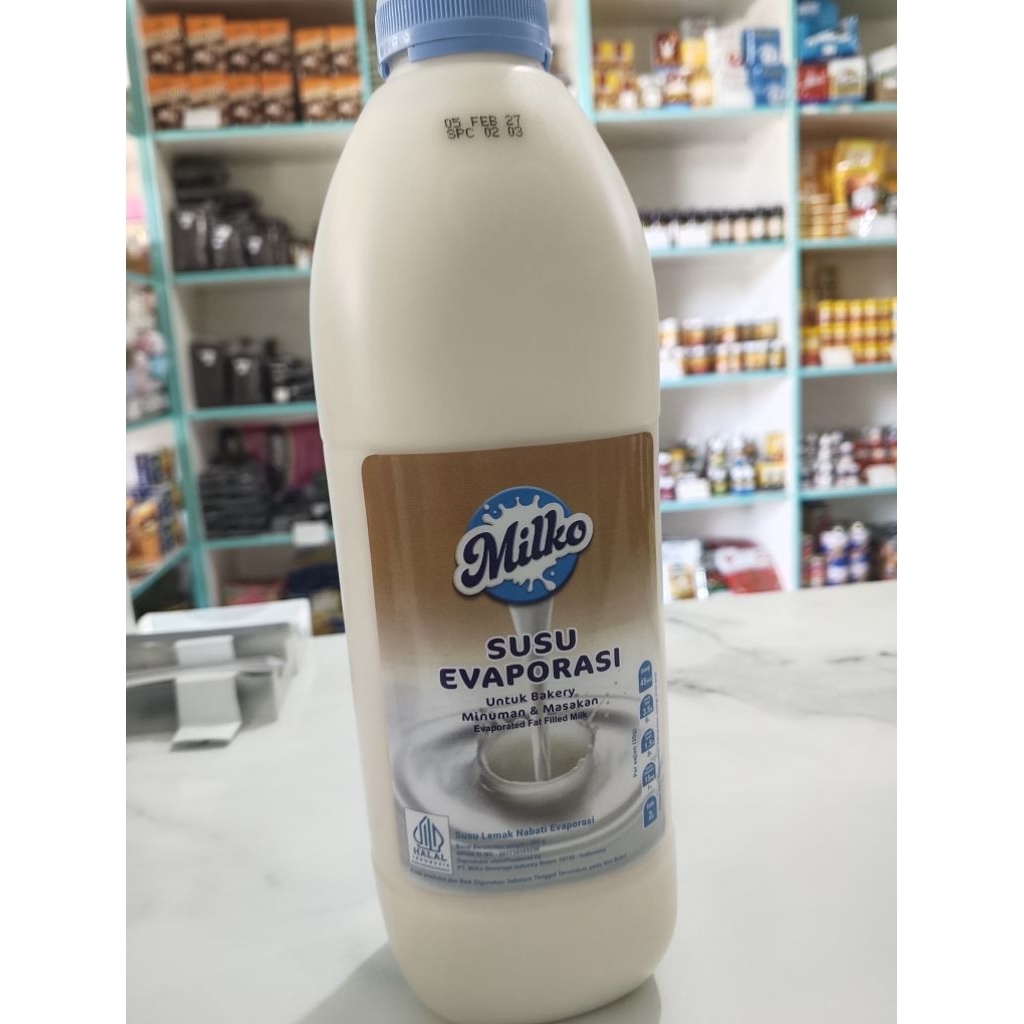 SUSU EVAPORASI MILKO 980GRAM / MILKO SUSU EVAPORASI 980GR