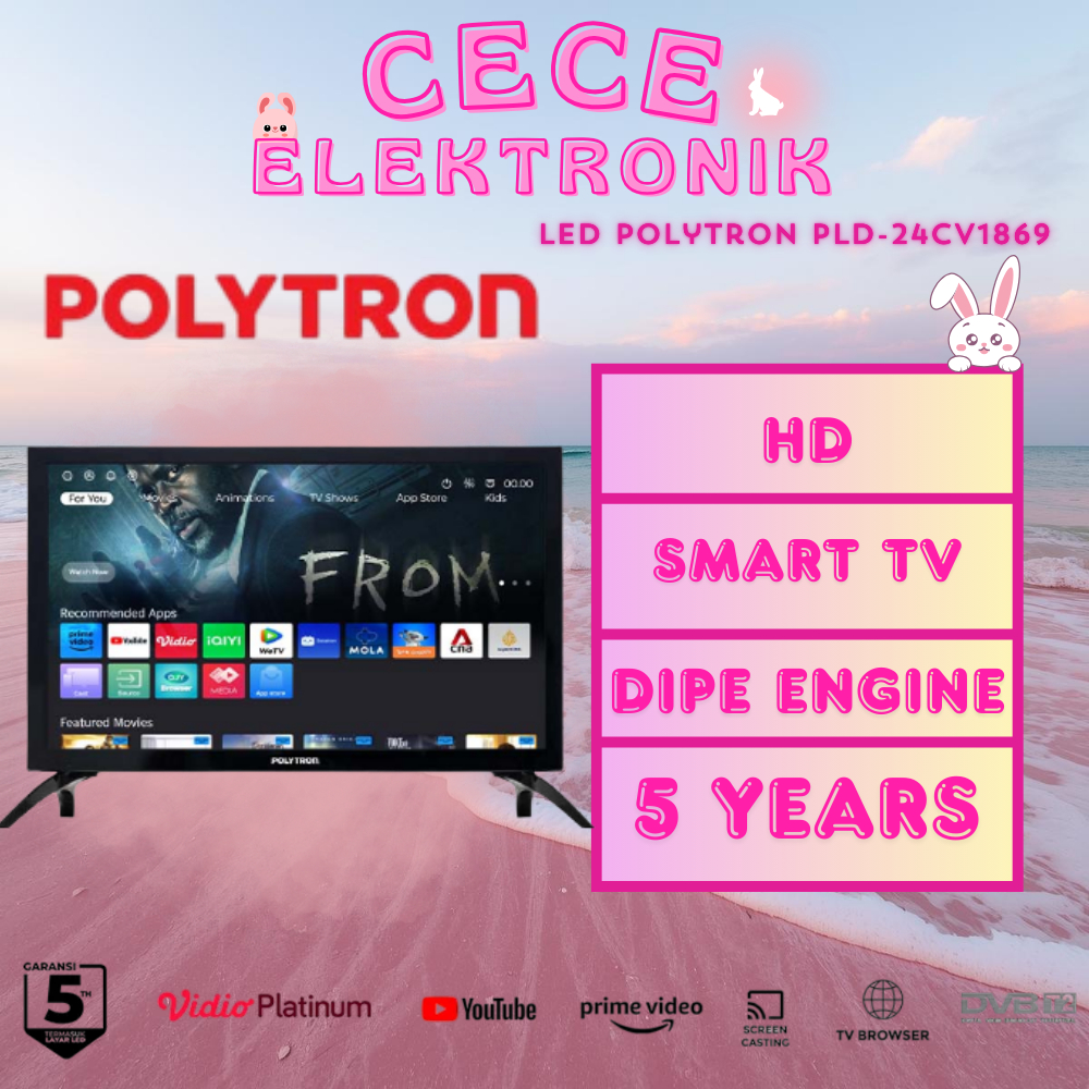 POLYTRON LED 24INCH PLD-24CV1869 SMART TV