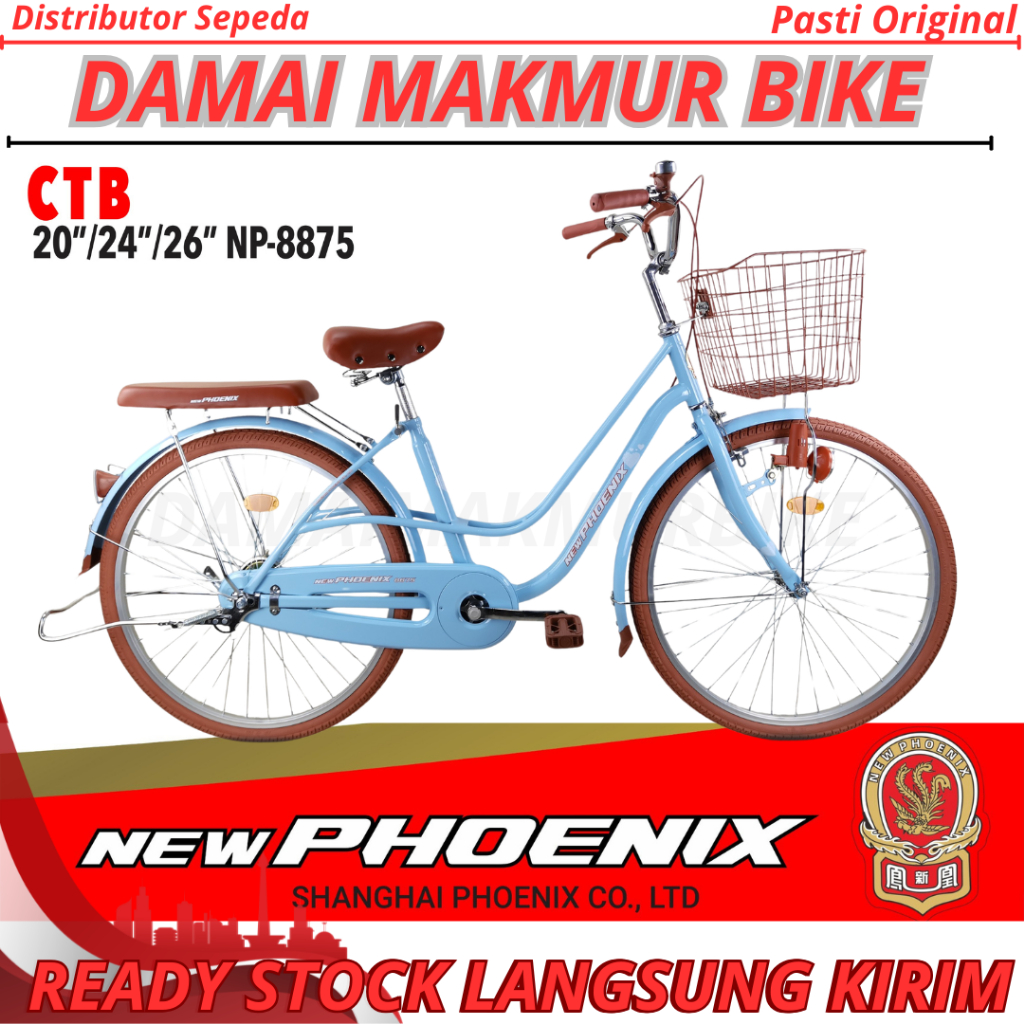 Sepeda Mini Perempuan 20 24 inc PHOENIX NP 8875