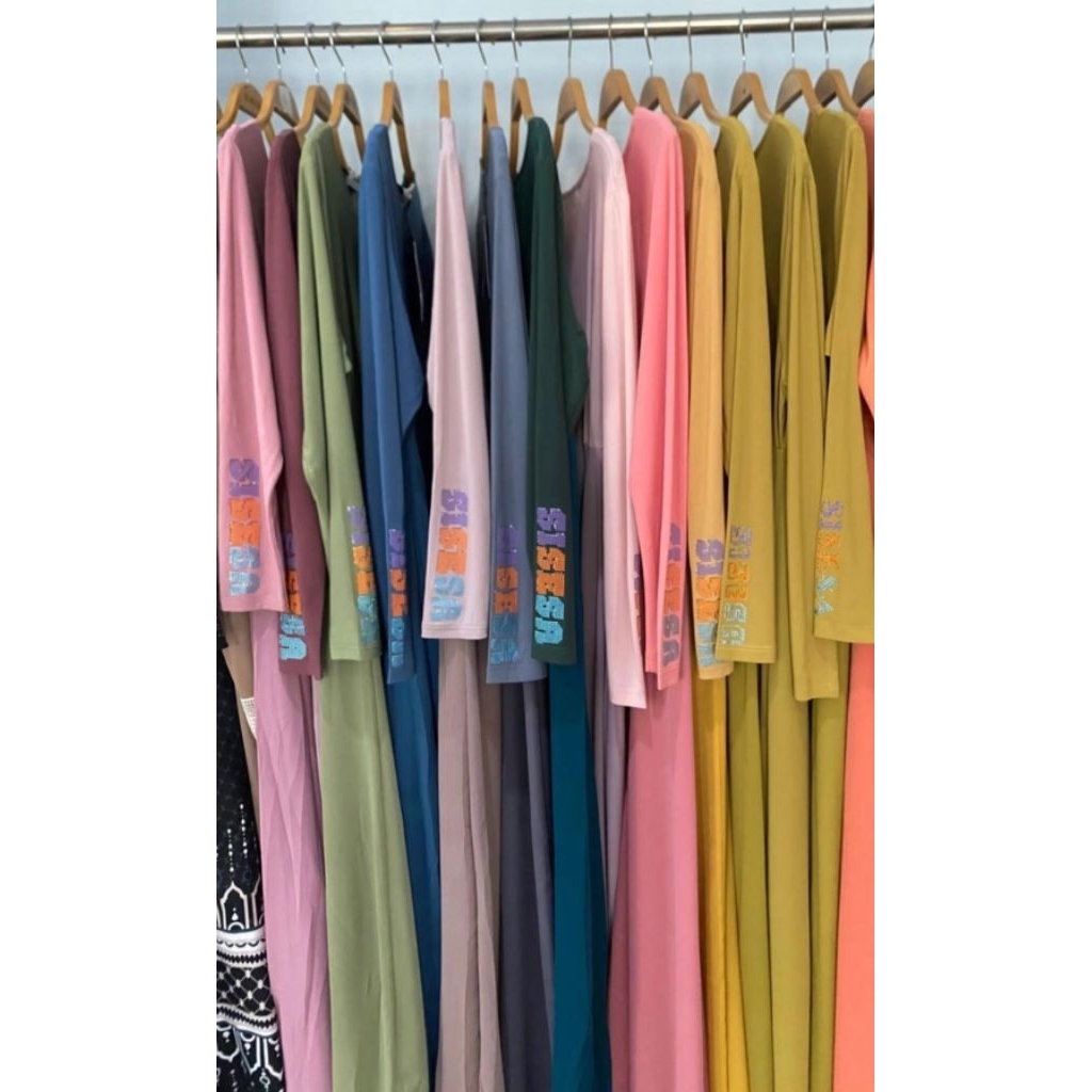 gamis sisesa polos swarovski besar