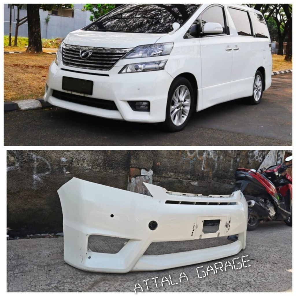bumper Vellfire 2009 2010 2011 original