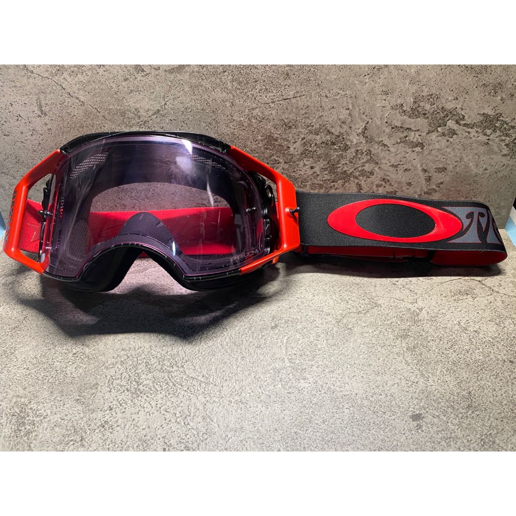 GOGGLE OAKLEY AIRBRAKE MTB TLD TRIPPY BLACK KACAMATA CROSS OAKLEY AIRBRAKE TLD TRIPPY BLACK