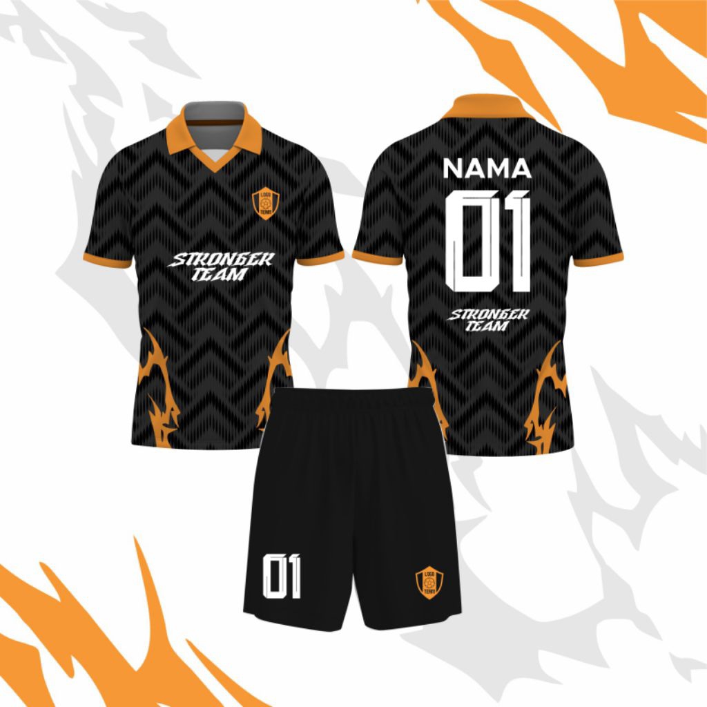 JERSEY FUTSAL/BOLA COSTUM SATUAN DESIGN SUKA²