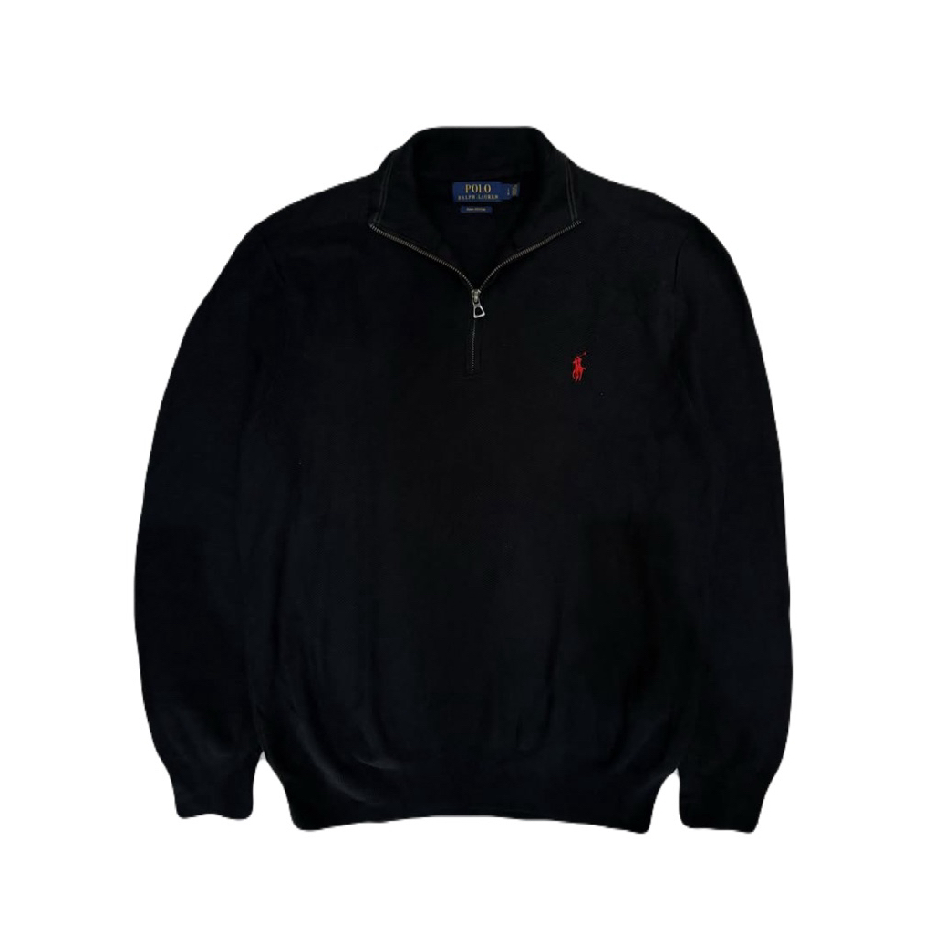 HalfZip Polo Ralph Lauren Black