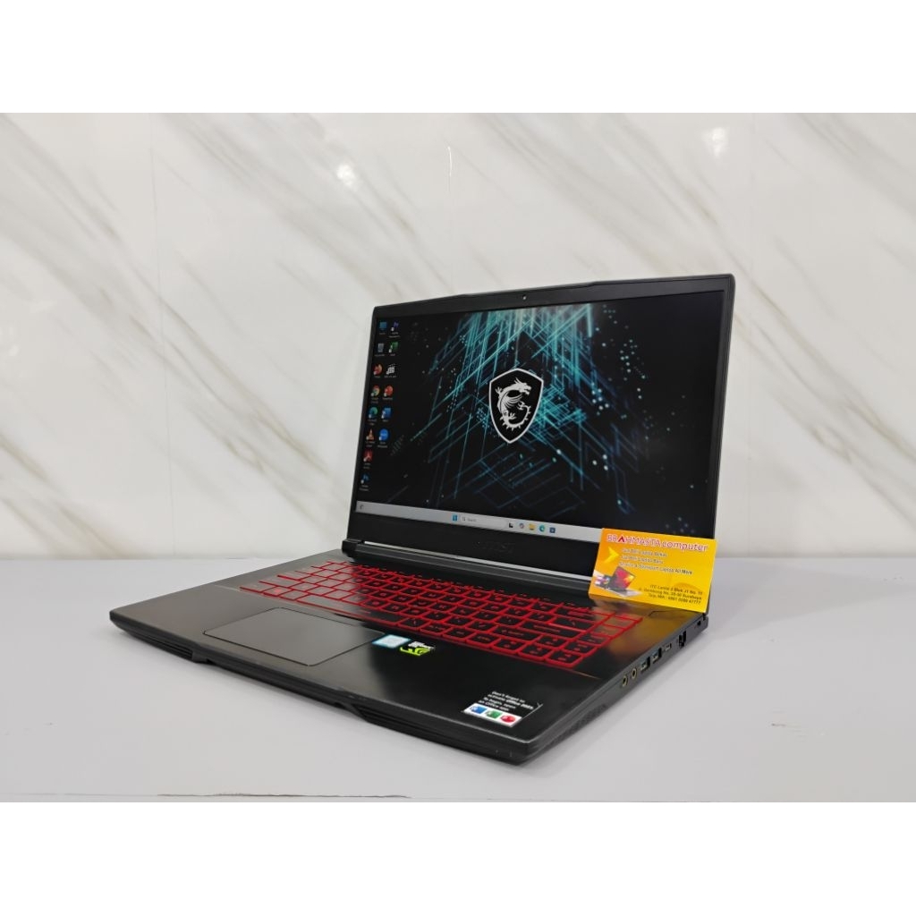 LAPTOP MSI GF63-8RC SECOND SIAP PAKAI