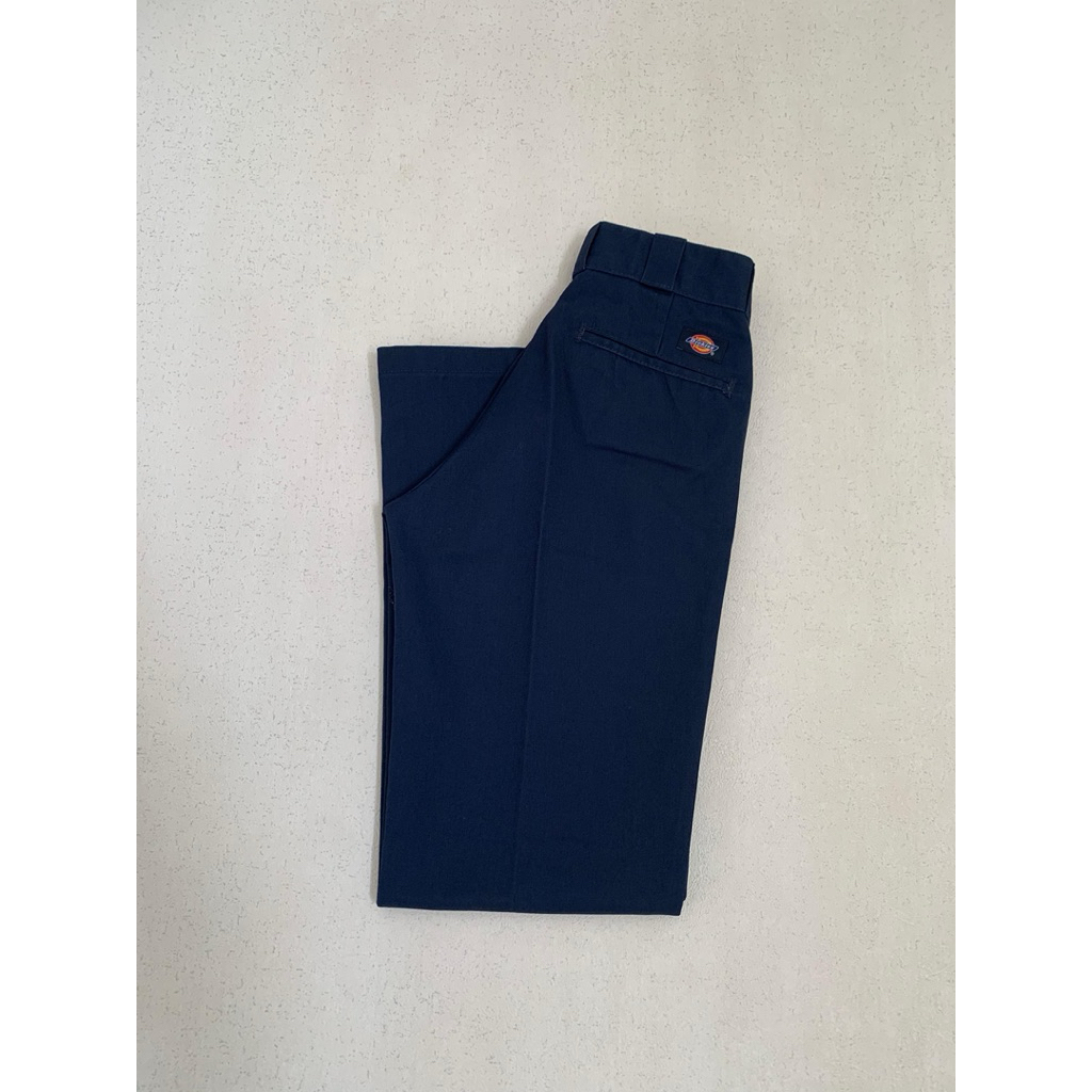 DICKIES - 874 ORIGINAL FIT WORK PANTS DARK NAVY SIZE 28
