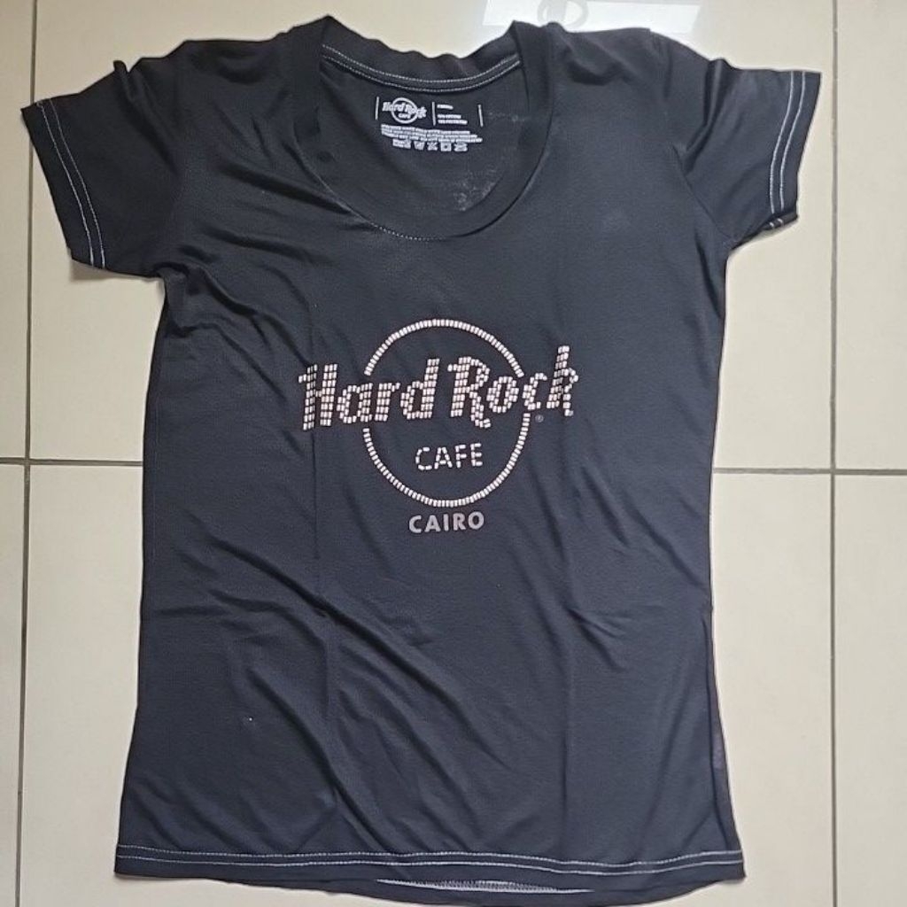 Preloved kaos hard rock cafe cairo original size xs
