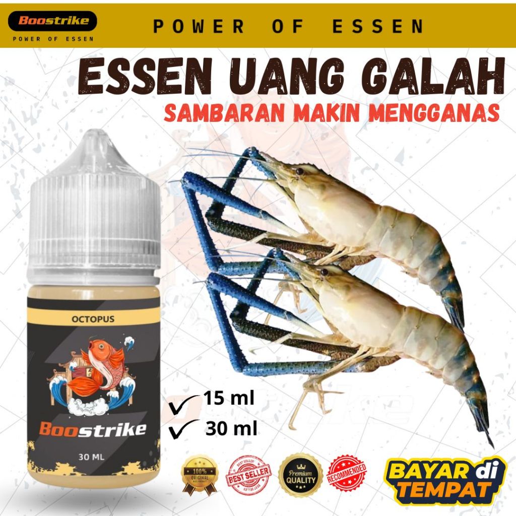 ESSEN MANCING UDANG GALAH LIAR PALING JITU