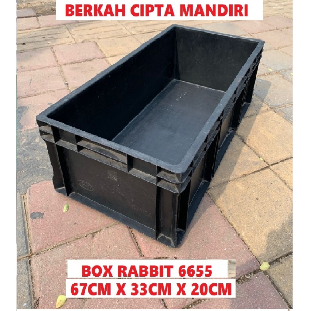 WARNA RANDOM Box 6655 Bak plastik kontener plastik