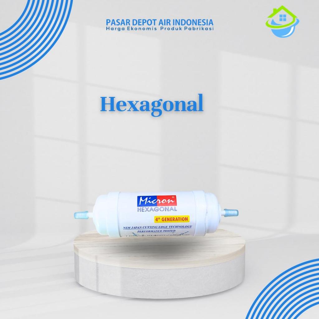 Hexagonal Mineral Ball Depot Air Minum Sparepart Pasar Depot – Media Filter RO