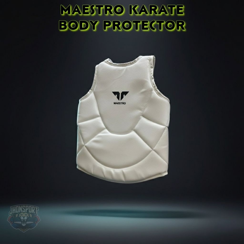 MAESTRO BODY PROTECTOR KARATE - Pelindung Dada Karate Premium Original