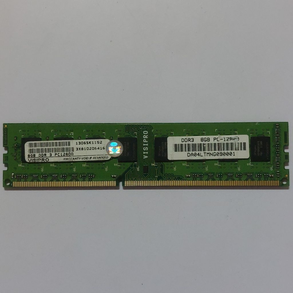 Ram PC DDR3 8 GB PC12800 VISIPRO
