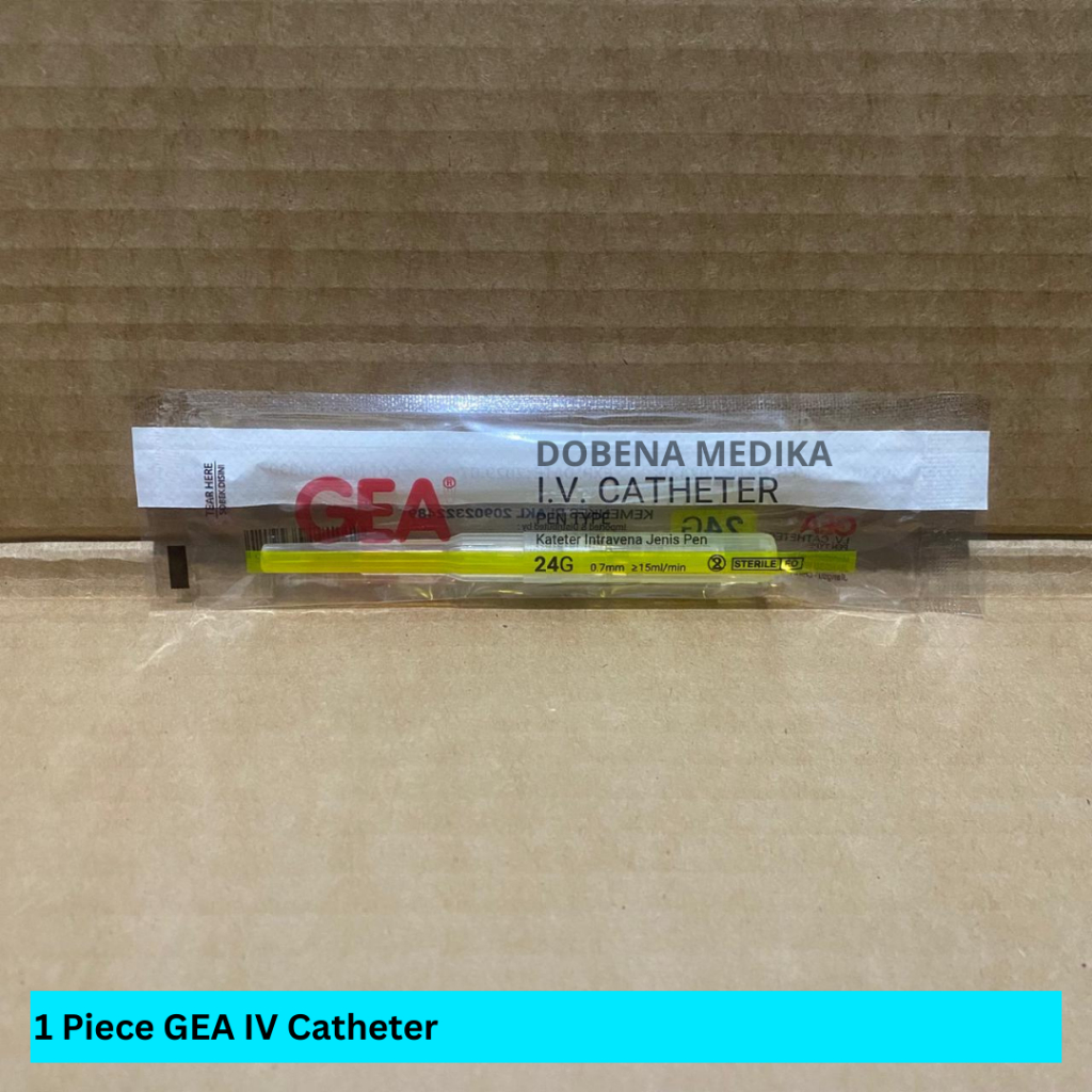 IV Catheter GEA 18 G 20 G 22 G 24 G 26 G / I.V. Cateter 18G 20G 22G 24G 26G