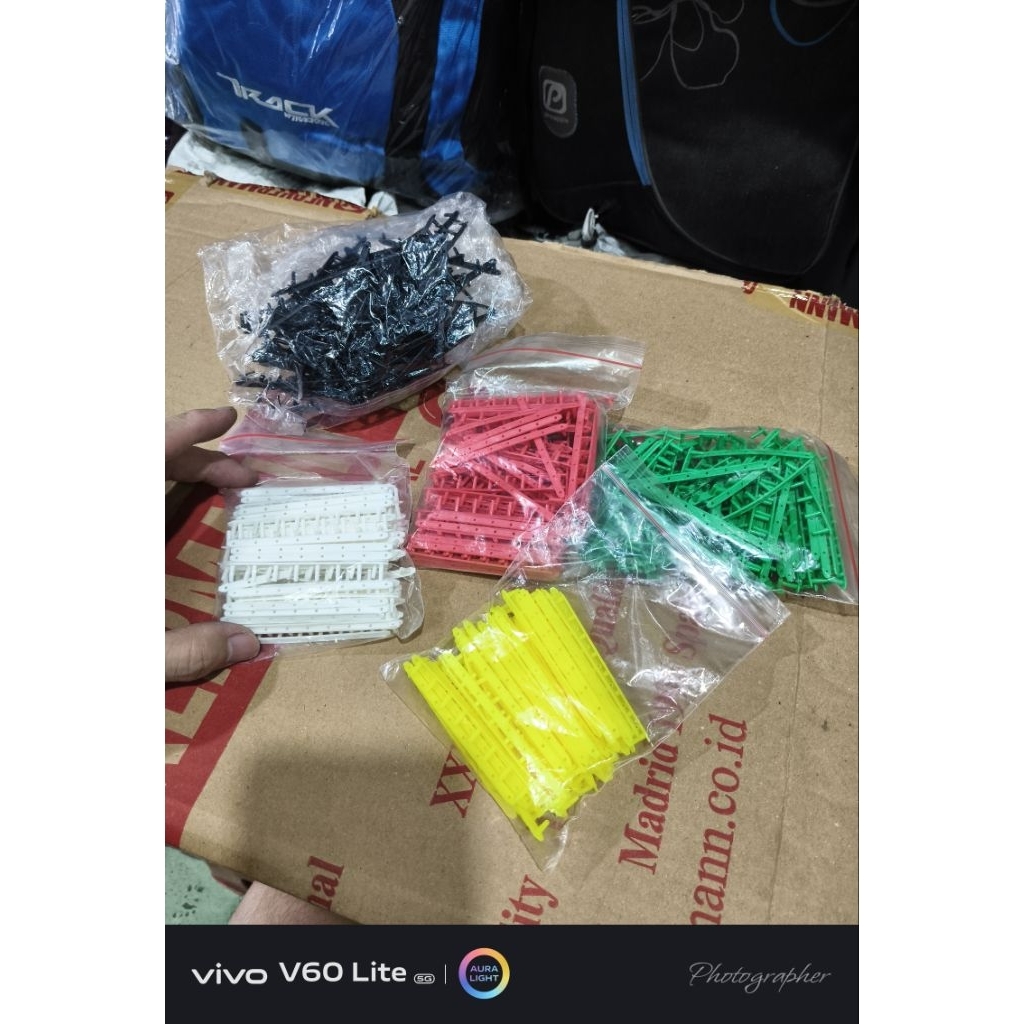 Gromet Mata Itik Raket Badminton Model Sambung Deret Delapan