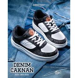 Sepatu Denim Caknan New Original Black edition DC 2