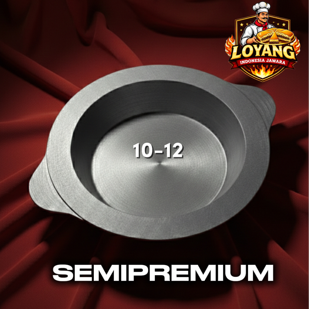Loyang Martabak Manis Mini Semipremium 10-12 / Loyang Martabak