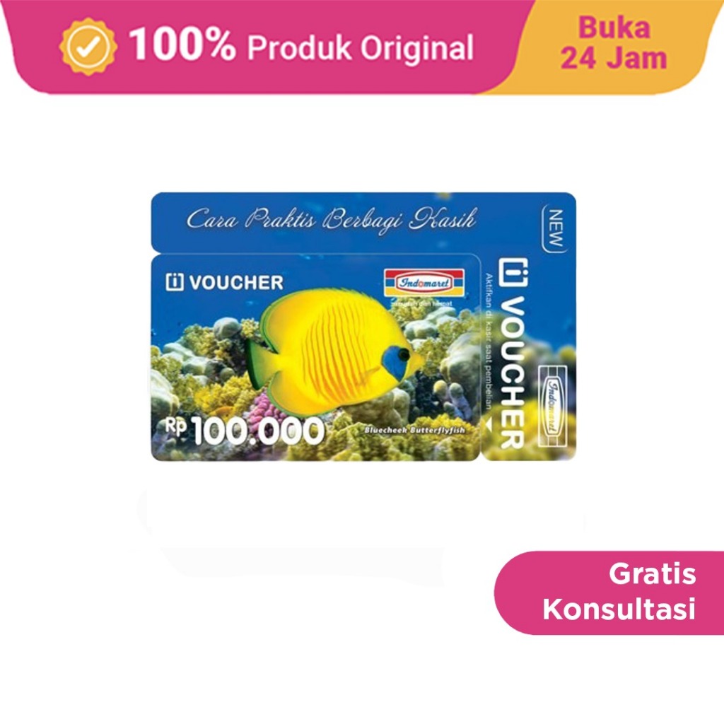 Voucher indomaret 100rb