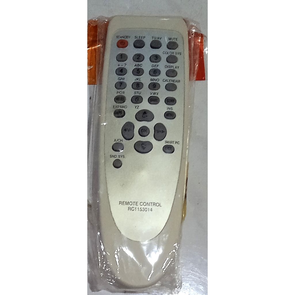 Remote TV RC1153014 untuk TV Tabung merek TCL dan Philips Slim Flat  tanpa setting.