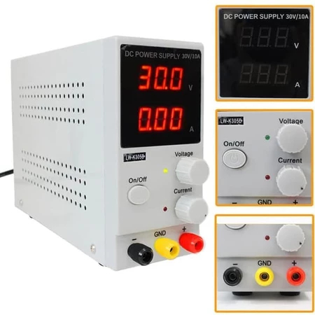 LW- K3010D 30V 10A DC Power Supply Switching Regulated Adjustable